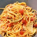 ＊MaYu＊'s cooksnap of when they made ワンポットパスタ　簡単ペスカトーレ.