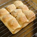 yesmama's cooksnap of when they made きな粉パン.