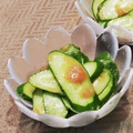 Dellaたん's cooksnap of when they made きゅうりの梅和え.