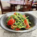 Superlittleboo's cooksnap of when they made トマトと豆苗のナムル.