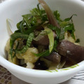 か～ぽ☆'s cooksnap of when they made 電子レンジで簡単！茄子と茗荷の辛子和え.