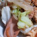 か～ぽ☆'s cooksnap of when they made キャベツ万歳♪野菜と魚肉ソーセージ炒め.