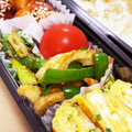 Nya6nya6's cooksnap of when they made 【常備菜】ちくわとピーマンのカレー炒め.