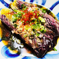kinniko's cooksnap of when they made おふくろの味！とろけるなすの揚げ浸し＊.
