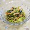 バカリャウ's cooksnap of when they made 超簡単！メンマ×わかめ×レタスの和え物.
