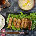 クックDTK3M8☆'s cooksnap of when they made しゃぶしゃぶ肉でえのき巻き巻き☆.