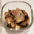 ぺこりまん's cooksnap of when they made さっぱり美味しい大葉と豚バラしいたけ炒め.