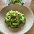 真さん's cooksnap of when they made たっぷり生姜とゴーヤの炒め物.