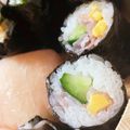 ふぁんころ's cooksnap of when they made 簡単☆生ハムチーズ海苔巻き.
