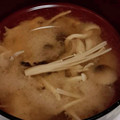 ヨシヨッシー's cooksnap of when they made きのこのみそ汁.