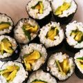くむちん's cooksnap of when they made お弁当にも☆大葉とつぼ漬けの細巻.