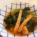 しゃんず⭐︎'s cooksnap of when they made 小松菜とすり身天ぷらの煮浸し.