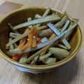 さよならよーしゃん's cooksnap of when they made のり弁に！きんぴらゴボウ♪.