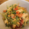 くみ茶☆'s cooksnap of when they made 豆苗とトマトの卵炒め♪.