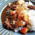＠ももこ's cooksnap of when they made 圧力鍋で絶品牛すじカレー.