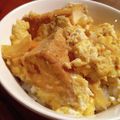 えむじえい's cooksnap of when they made ★節約★子供と大人も一緒に厚揚げの卵丼.