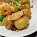 クック7520NC☆'s cooksnap of when they made 小さい新ジャガの簡単シンプル アヒージョ.