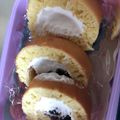 oSATONAKEo's cooksnap of when they made HMで簡単☆ドラ焼きロール♪.