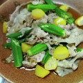 Coo1215's cooksnap of when they made 豚肉と栗の甘辛炒め☆.