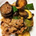 クックZFKRE9☆'s cooksnap of when they made なすとズッキーニの味噌炒め.