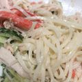 クック44L1G2☆'s cooksnap of when they made 冷や麦や素麺アレンジ☆冷やし麺サラダ.