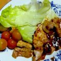 ピョンちゃん★'s cooksnap of when they made タレが美味い！にんにくしょうが焼き♪.