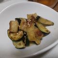 fu♪♪'s cooksnap of when they made 冷して旨♡油揚げとズッキーニの和風マリネ.