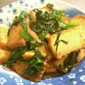 クック58GBDC☆'s cooksnap of when they made 絹厚揚げのにんにく生姜炒め.
