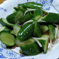 プルンバゴ's cooksnap of when they made きゅうりの漬物（簡単浅漬け黄金比）.