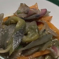 ☆ごはんできた☆'s cooksnap of when they made 蒸しなすのごま和え.