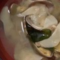 ☆ごはんできた☆'s cooksnap of when they made あさりの味噌汁.