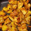 まめ丼☆'s cooksnap of when they made 鶏胸肉とじゃがいもの甘辛炒め.