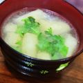 クックM96XDX☆'s cooksnap of when they made ☆お味噌汁に大葉.