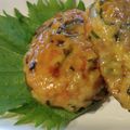 さぁ★たぁ★'s cooksnap of when they made ♡カニカマと大葉のチーズ焼きつくね♡.