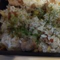 あゆたっくん's cooksnap of when they made サイコロステーキ入り！ガーリック炒飯.
