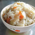 ぬこぬい戸田さん's cooksnap of when they made なめ茸と筍の簡単炊き込みご飯.