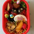 aiko1979's cooksnap of when they made キャラ弁 てんとう虫弁当.