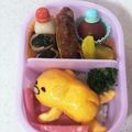 サイチョン's cooksnap of when they made 立体で簡単かわいい キャラ弁☆ぐでたま♪.