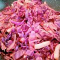 ぬこぬい戸田さん's cooksnap of when they made ご飯に合う！紫キャベツと玉ねぎの炒め物.