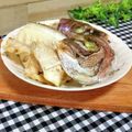 KBBキッチン☆'s cooksnap of when they made 鯛のアラで酒蒸し.