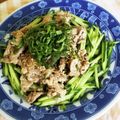 よしゴンクス's cooksnap of when they made 【家つま】豚の焼きしゃぶ・薬味和え.