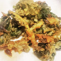 ずぼりすと's cooksnap of when they made フライパンで簡単★ヨモギの焼き揚げ天ぷら.