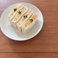 Etsu☆ko's cooksnap of when they made 簡単絶品！とろける食感の卵サンド.