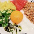 新妻あや's cooksnap of when they made 大戸屋さんばくだん丼みたいなねばねば丼.
