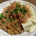 お塩と砂糖's cooksnap of when they made つわり中でもおいしい！豆腐　納豆ごはん♪.
