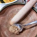 ハッピーまるしぇ's cooksnap of when they made ミニすり鉢で練り胡麻.