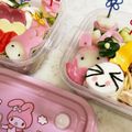 さんちゃん（╹◡╹）'s cooksnap of when they made 蒲鉾で簡単マイメロキャラ弁.