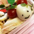 さんちゃん（╹◡╹）'s cooksnap of when they made ミニトマトをかわいく♡かわいいお弁当に！.