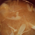 ヨシヨッシー's cooksnap of when they made 基本のき☆えのきと油揚げのお味噌汁.