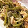 mammy_co's cooksnap of when they made 山菜ミズと豚肉のゴマ炒め.
